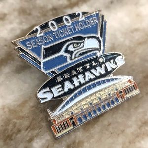 Seattle Seahawks 2002 Season Ticket Holder Lapel Pin
